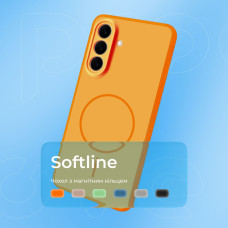 Чехол-силикон Proove Softline Case with MagSafe Ring Samsung A57, черный