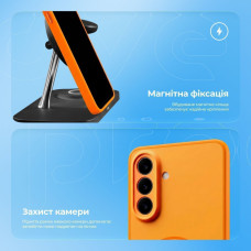 Чехол-силикон Proove Softline Case with MagSafe Ring Samsung A57, черный
