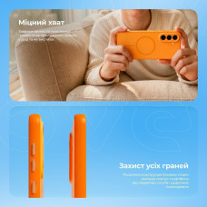 Чехол-силикон Proove Softline Case with MagSafe Ring Samsung A57, черный