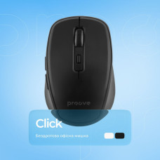 Мышь беспроводная Proove Click Black
