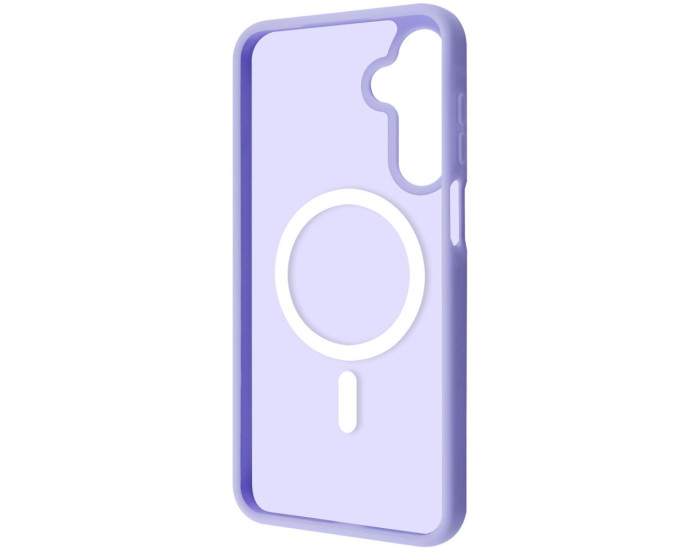 Чехол-силикон WAVE Matte Color Case with MagSafe Ring Samsung A27, темно-синий