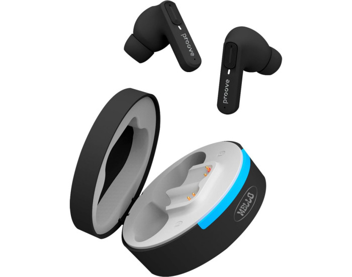 Беспроводные Hаушники Bluetooth Proove Mello TWS with ANC (APP) черные