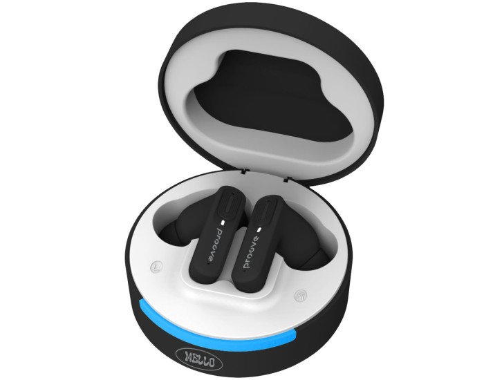 Беспроводные Hаушники Bluetooth Proove Mello TWS with ANC (APP) черные