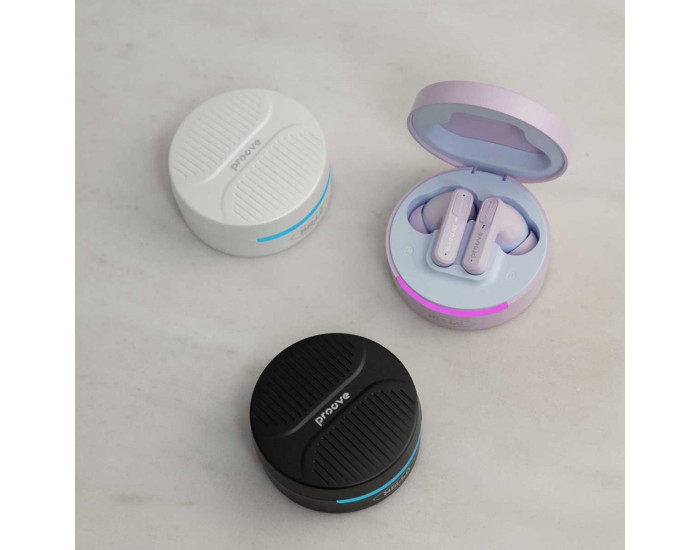 Беспроводные Hаушники Bluetooth Proove Mello TWS with ANC (APP) белые