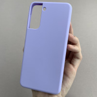 Чехол-силикон оригинал Full Soft Matte Samsung G991 S21, Lilac