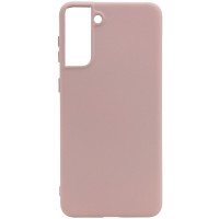 Чехол-силикон оригинал Full Soft Matte Samsung G996 S21 Plus, Pink sand