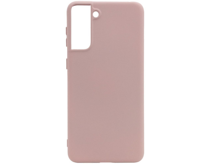 Чехол-силикон оригинал Full Soft Matte Samsung G996 S21 Plus, Pink sand