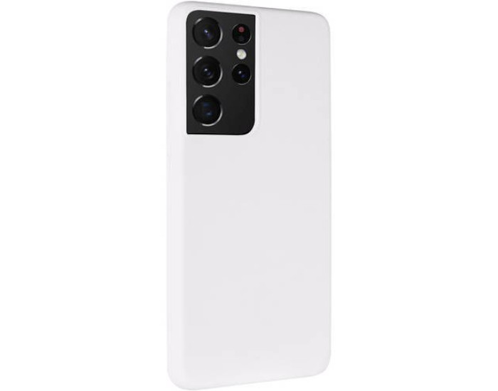 Чехол-силикон оригинал Full Soft Matte Samsung G998 S21 Ultra, White