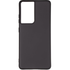 Чехол-силикон оригинал Full Soft Matte Samsung G998 S21 Ultra, черный