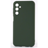 Чехол-силикон оригинал Full Soft Matte Samsung M34 5G (без лого) темно-зеленый