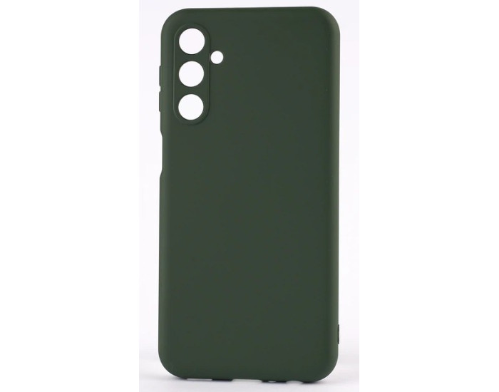 Чехол-силикон оригинал Full Soft Matte Samsung M34 5G (без лого) темно-зеленый