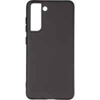 Чехол-силикон оригинал Full Soft Matte Samsung S21 FE G990, черный