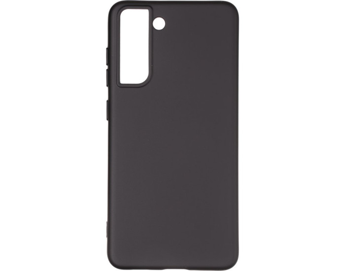 Чехол-силикон оригинал Full Soft Matte Samsung S21 FE G990, черный