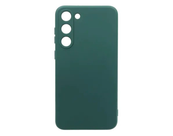 Чехол-силикон оригинал Full Soft Matte Samsung S23 FE, Dark green