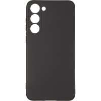 Чехол-силикон оригинал Full Soft Matte Samsung S23 Plus, черный