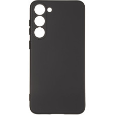Чехол-силикон оригинал Full Soft Matte Samsung S23 Plus, черный