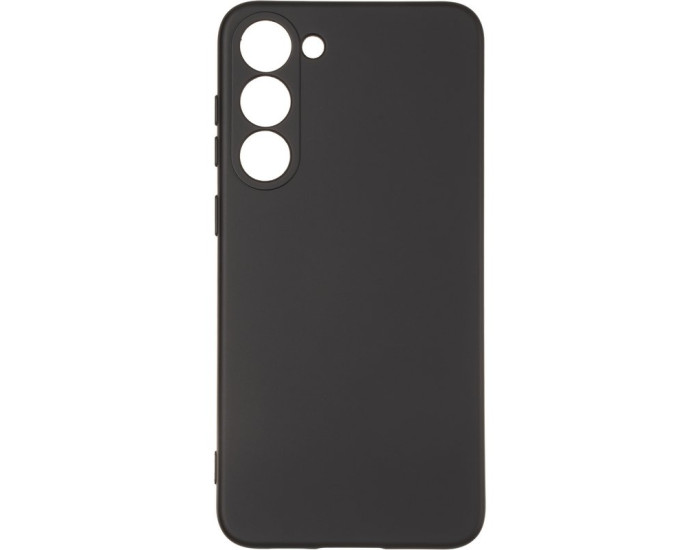 Чехол-силикон оригинал Full Soft Matte Samsung S23 Plus, черный