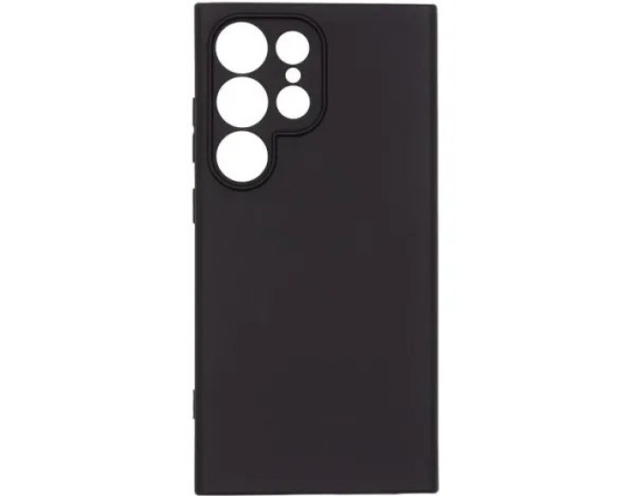 Чехол-силикон оригинал Full Soft Matte Samsung S24 Ultra, Black