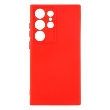Чехол-силикон оригинал Full Soft Matte Samsung S24 Ultra, Red