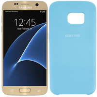Чехол-силикон оригинал Soft Matte Samsung G935 S7 Edge, Ocean mint