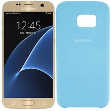 Чехол-силикон оригинал Soft Matte Samsung G935 S7 Edge, Ocean mint