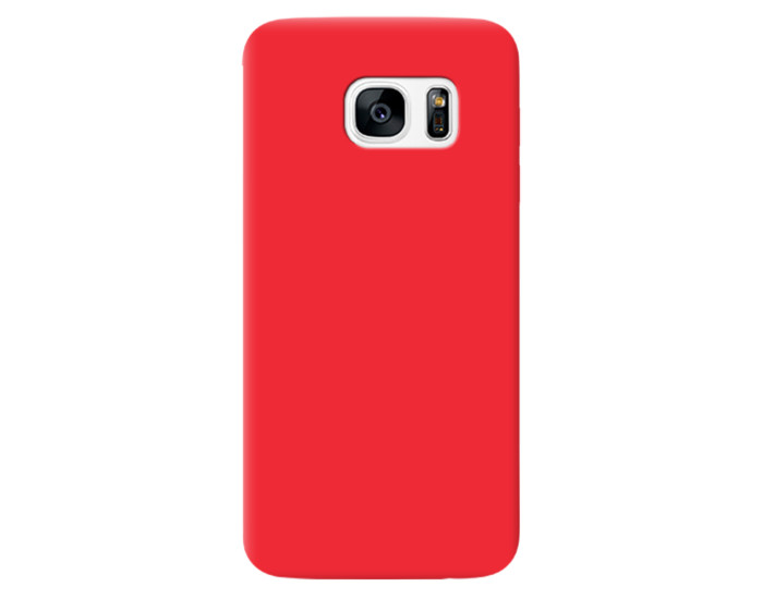 Чехол-силикон оригинал Soft Matte Samsung G930 S7, Red
