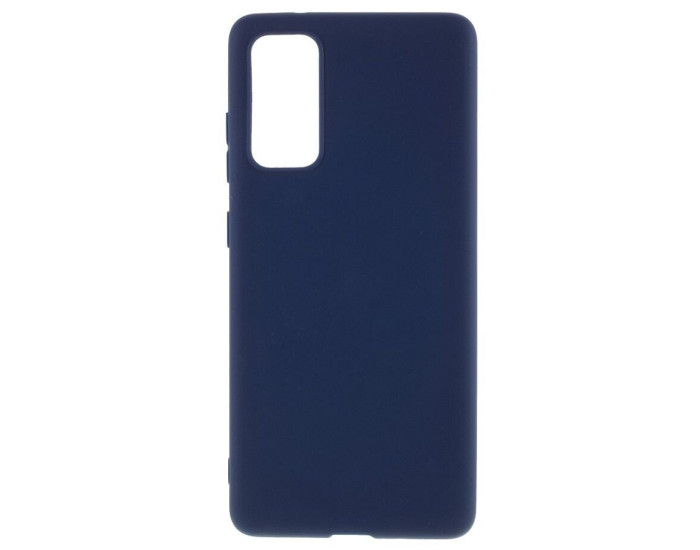 Чехол-силикон оригинал Soft Matte Samsung G980 S20, Dark blue