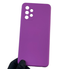 Чехол-силикон оригинал Full Soft Matte Samsung A32 A325, Grape