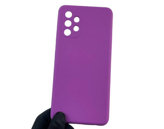 Чехол-силикон оригинал Full Soft Matte Samsung A32 A325, Grape