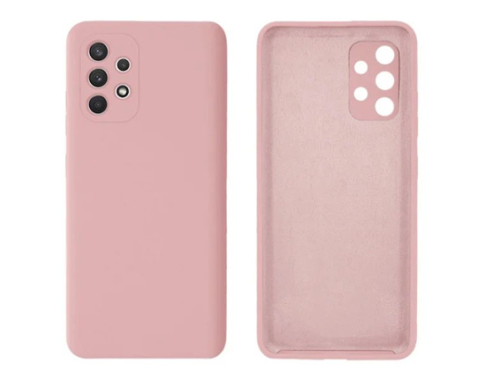Чехол-силикон оригинал Full Soft Matte Samsung A32 A325, Pink sand