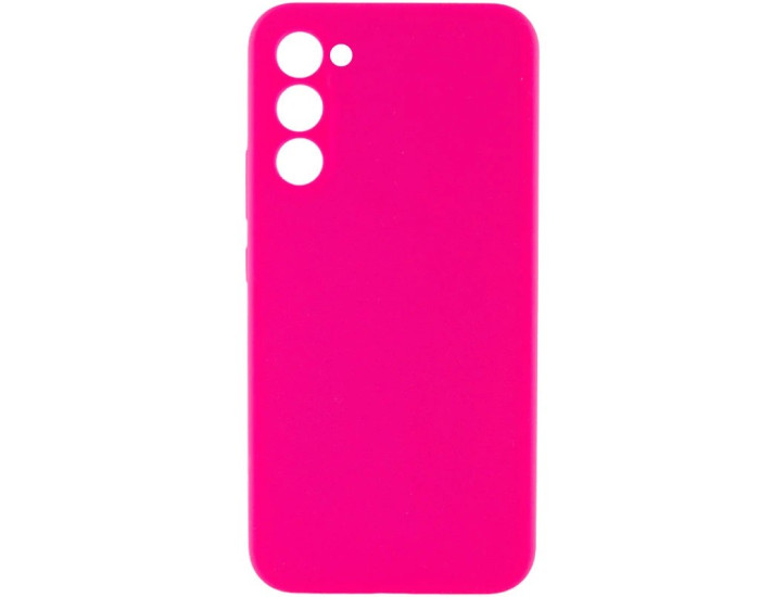 Чехол-силикон оригинал Full Soft Matte Samsung A24 4G A245, Hot pink