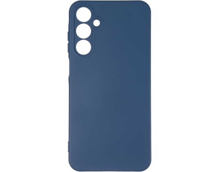 Чехол-силикон оригинал Soft Matte Samsung A256 (A25) Dark blue