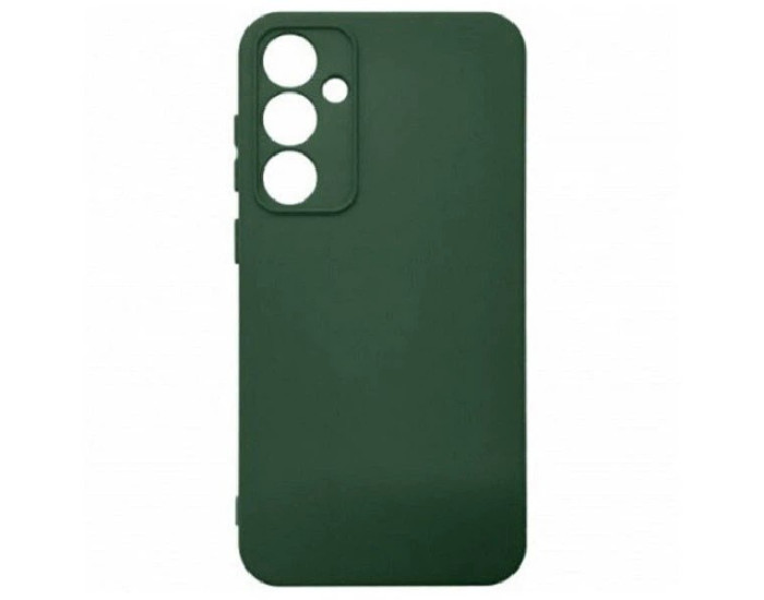 Чехол-силикон оригинал Soft Matte Samsung A356 (A35) Dark green