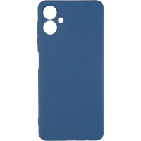 Чехол-силикон оригинал Soft Matte Samsung A065 (A06) Dark blue