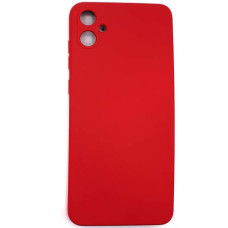 Чехол-силикон оригинал Soft Matte Samsung A055 (A05) Red