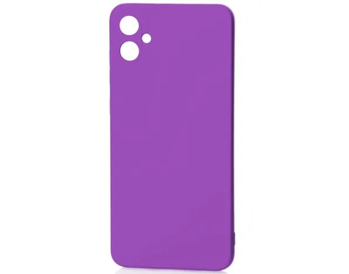 Чехол-силикон оригинал Soft Matte Samsung A055 (A05) Grape