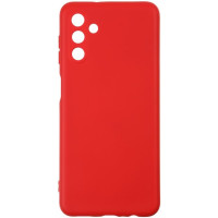 Чохол-силікон Silicone Case Camera (без лого) Samsung A04S /A13 5G (A047/A136U) Red