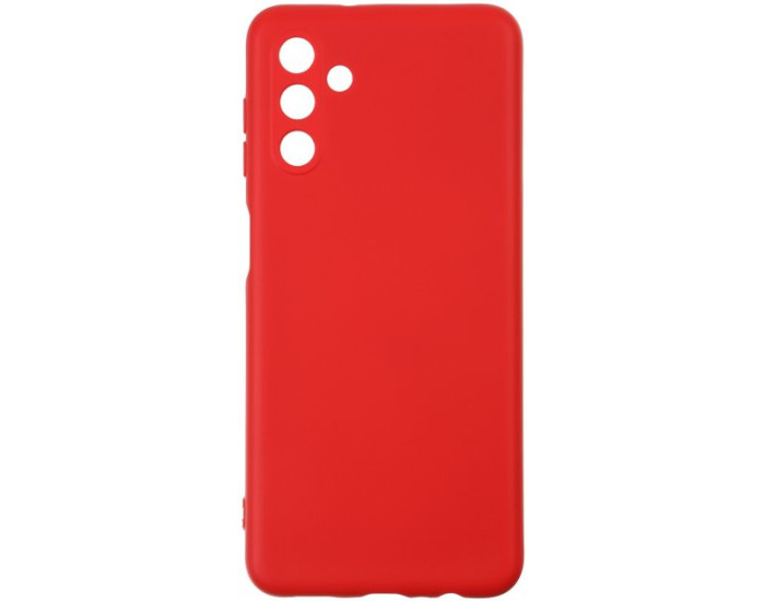 Чехол-силикон Silicone Case Camera (без лого) Samsung A04S /A13 5G (A047/A136U) Red
