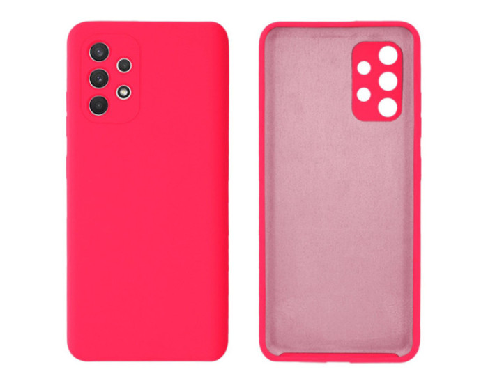 Чехол-силикон оригинал Full Soft Case Samsung A53 5G, Hot pink