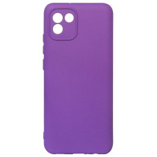 Чехол-силикон оригинал Full Soft Case Samsung A03 A035, Violet