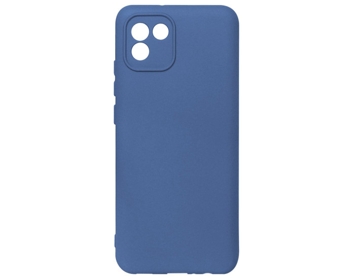 Чехол-силикон оригинал Full Soft Case Samsung A03 A035, Navy blue