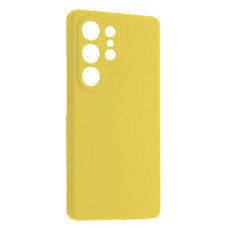 Чехол-силикон Luxury Samsung S25 Ultra, Yellow