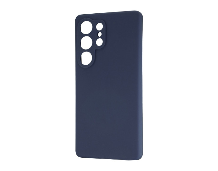 Чехол-силикон Luxury Samsung S25 Ultra, Midnight blue