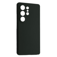 Чехол-силикон Luxury Samsung S25 Ultra, Forest green