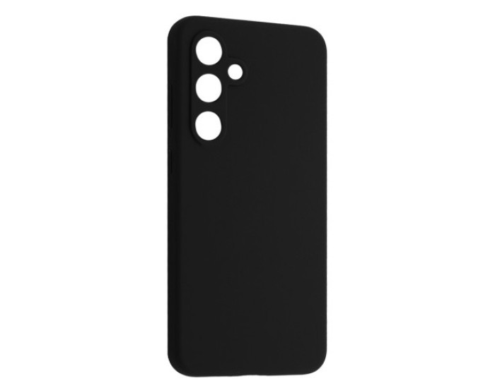 Чехол-силикон Luxury Samsung S25, Black
