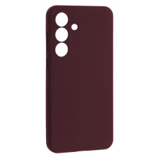 Чехол-силикон Luxury Samsung S25 FE, Marsala 