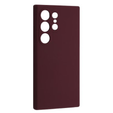 Чехол-силикон Luxury Samsung S24 Ultra, Marsala