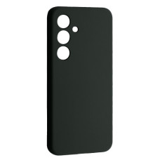 Чехол-силикон Luxury Samsung S24, Forest green