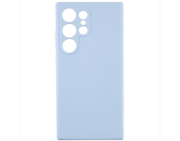 Чехол-силикон Luxury Samsung S24 Ultra, Lilac cream
