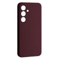 Чехол-силикон Luxury Samsung S23 FE, Marsala